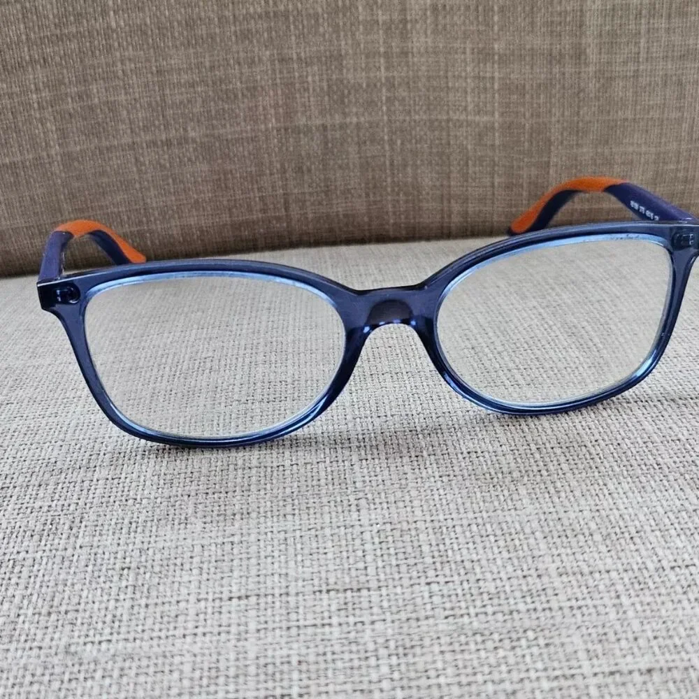 Ray-Ban Youth Kids Glasses/Eyeglasses Frame Blue/Orange RB1586 3775 Frame only
